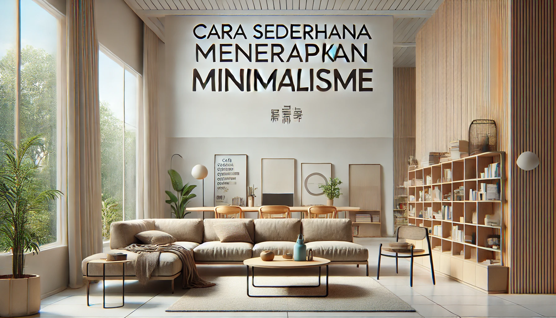 Cara Sederhana Menerapkan Minimalisme