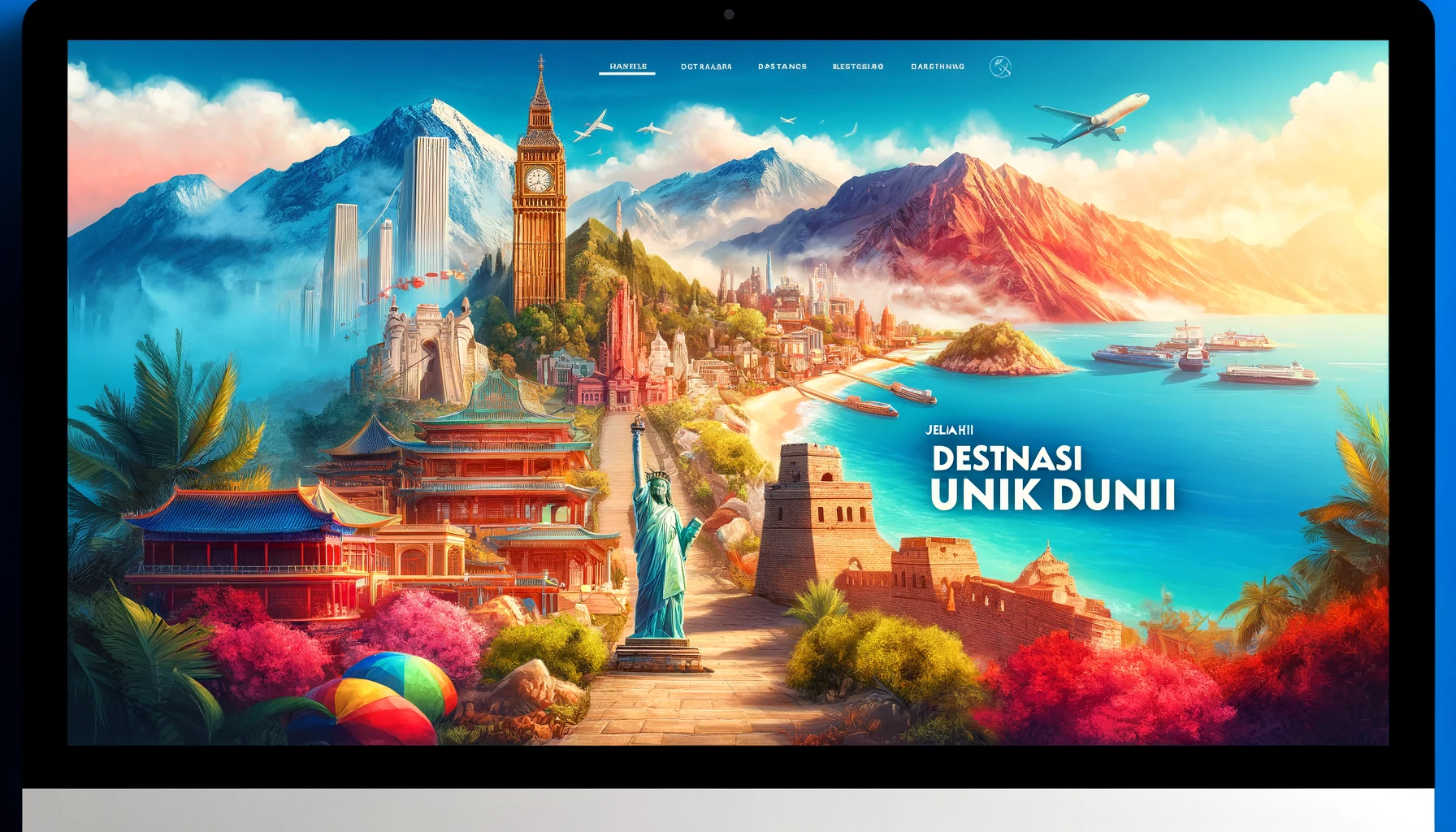 Jelajahi Destinasi Unik Dunia