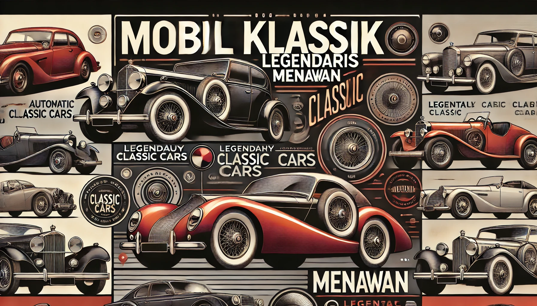 Mobil Klasik Legendaris Menawan