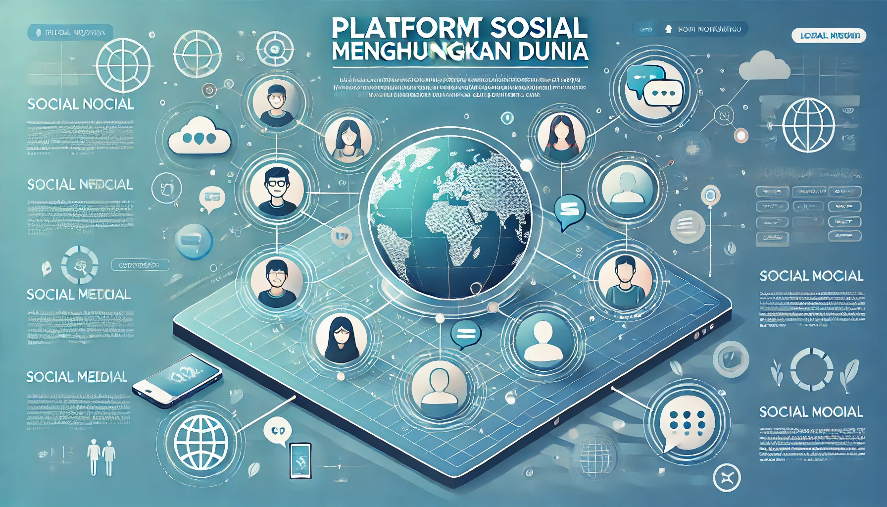 Platform Sosial Menghubungkan Dunia