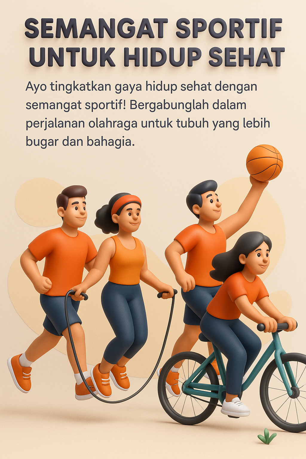 Semangat Sportif untuk Hidup Sehat