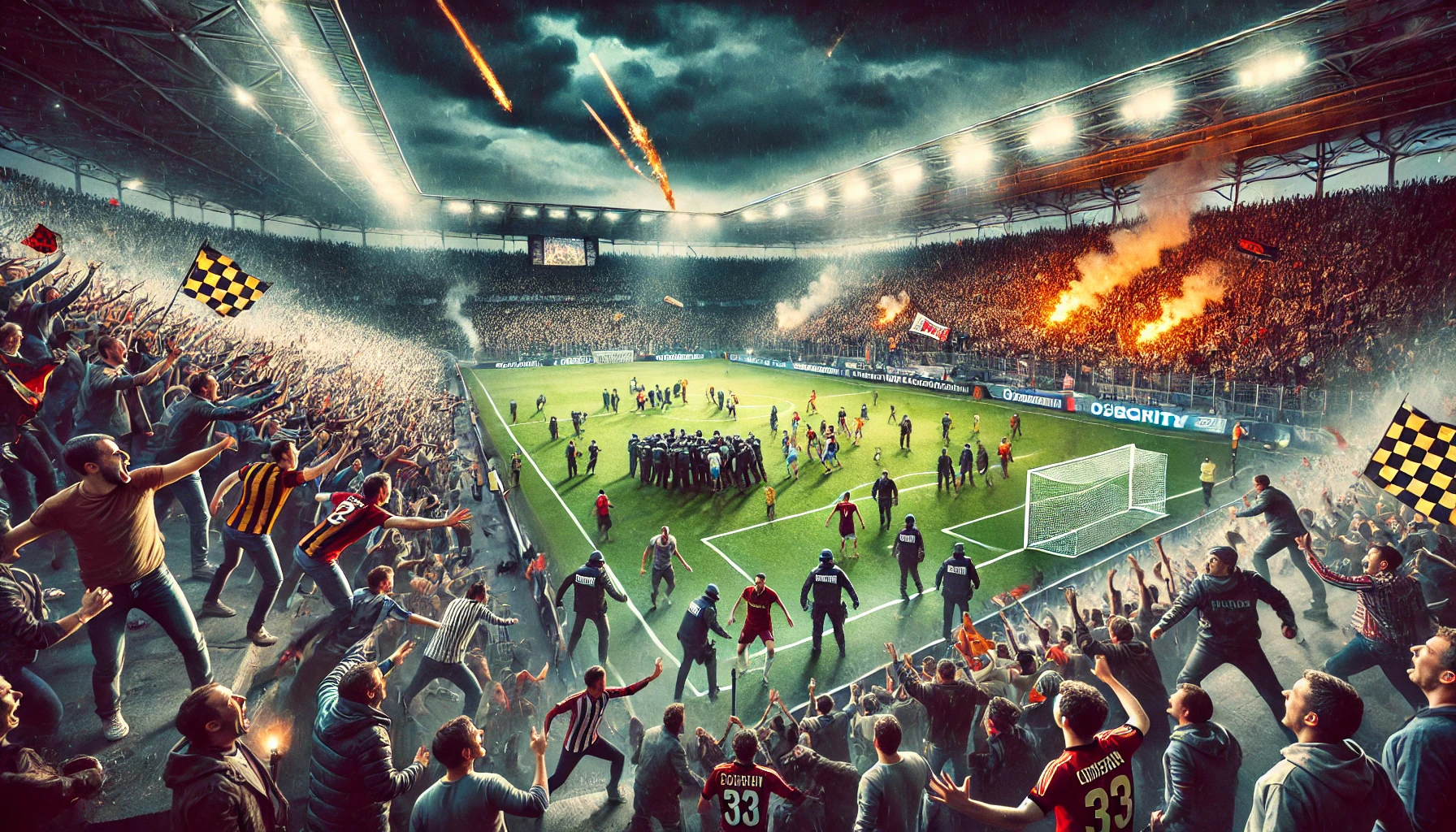 Laga Final Berakhir Ricuh