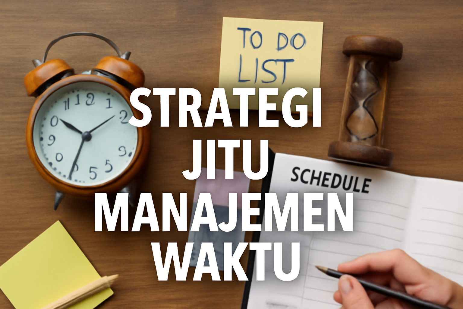 Strategi Jitu Manajemen Waktu
