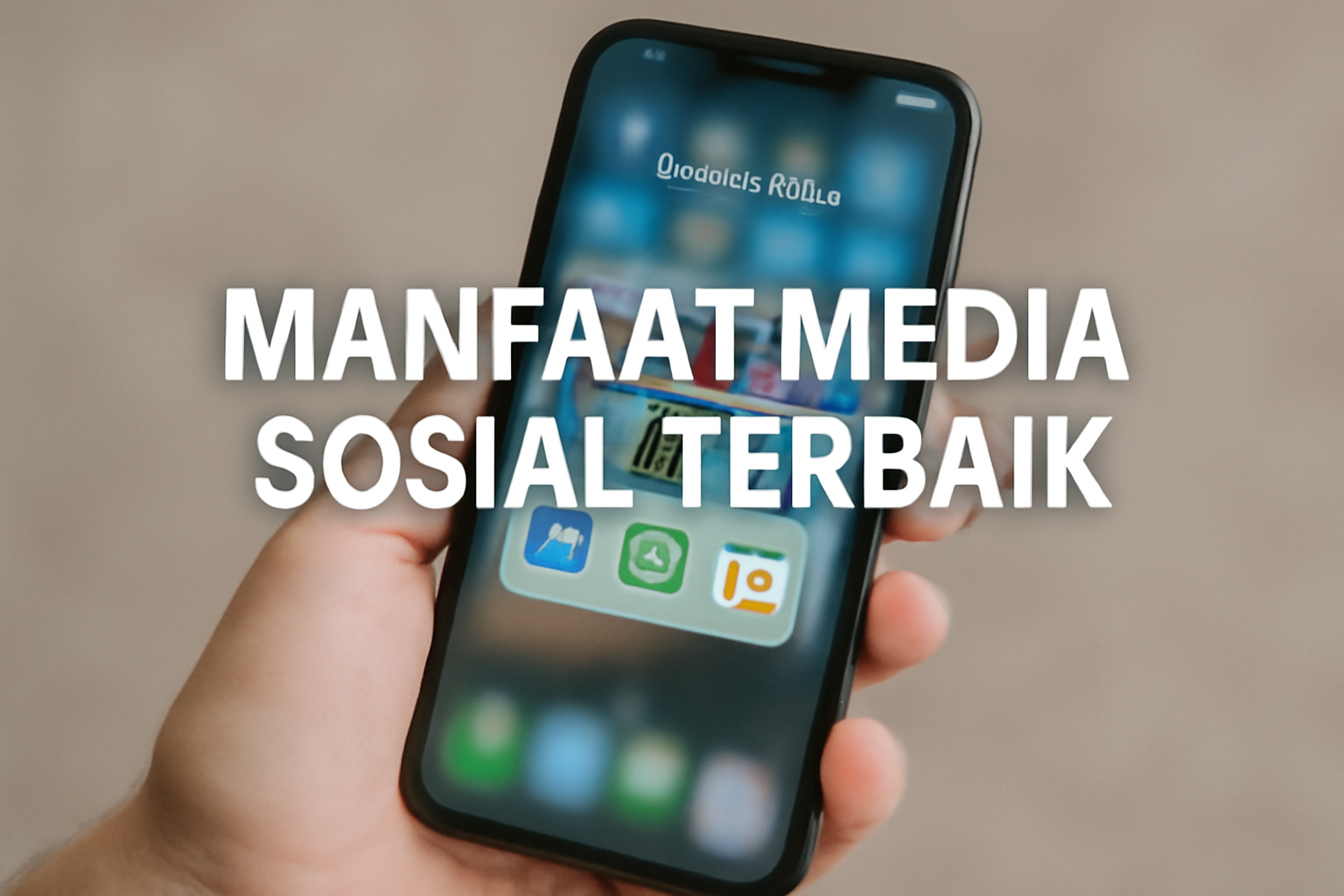 Manfaat Media Sosial Terbaik