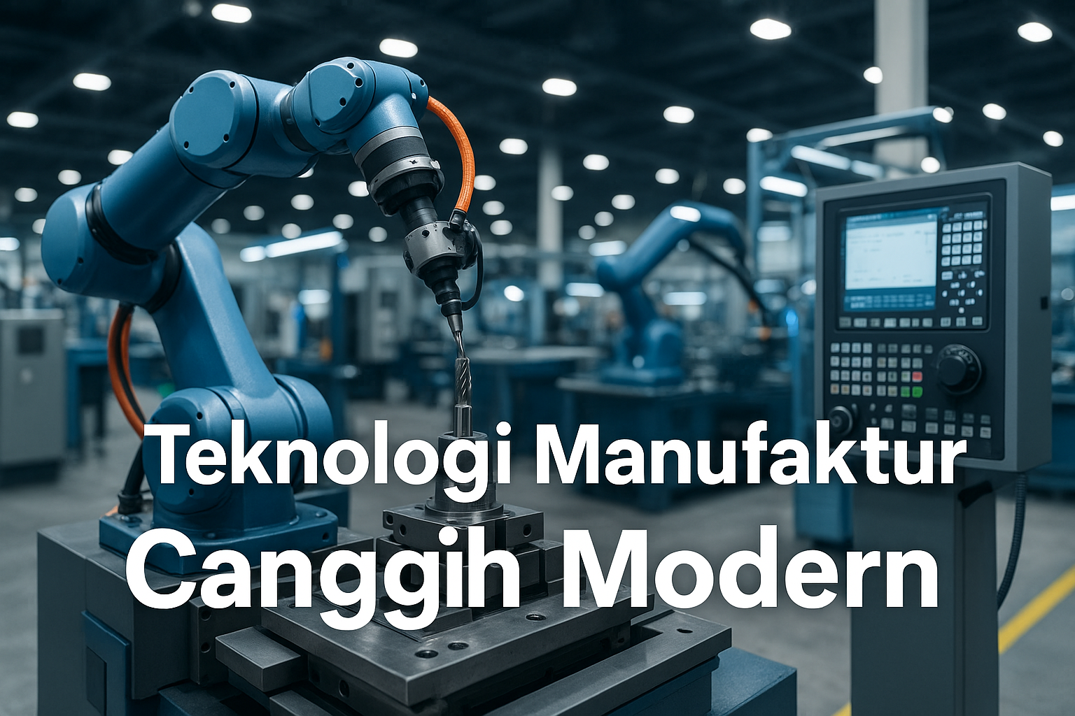 Teknologi Manufaktur Canggih Modern