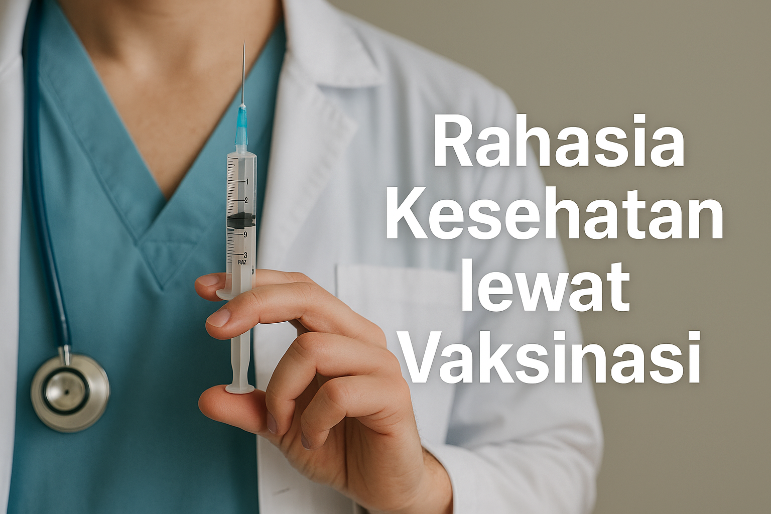 Rahasia Kesehatan lewat Vaksinasi