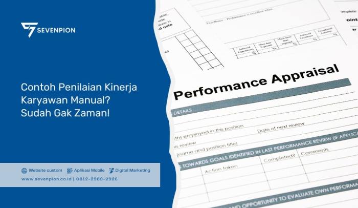 Contoh Penilaian Kinerja Karyawan Manual? Sudah Gak Zaman!