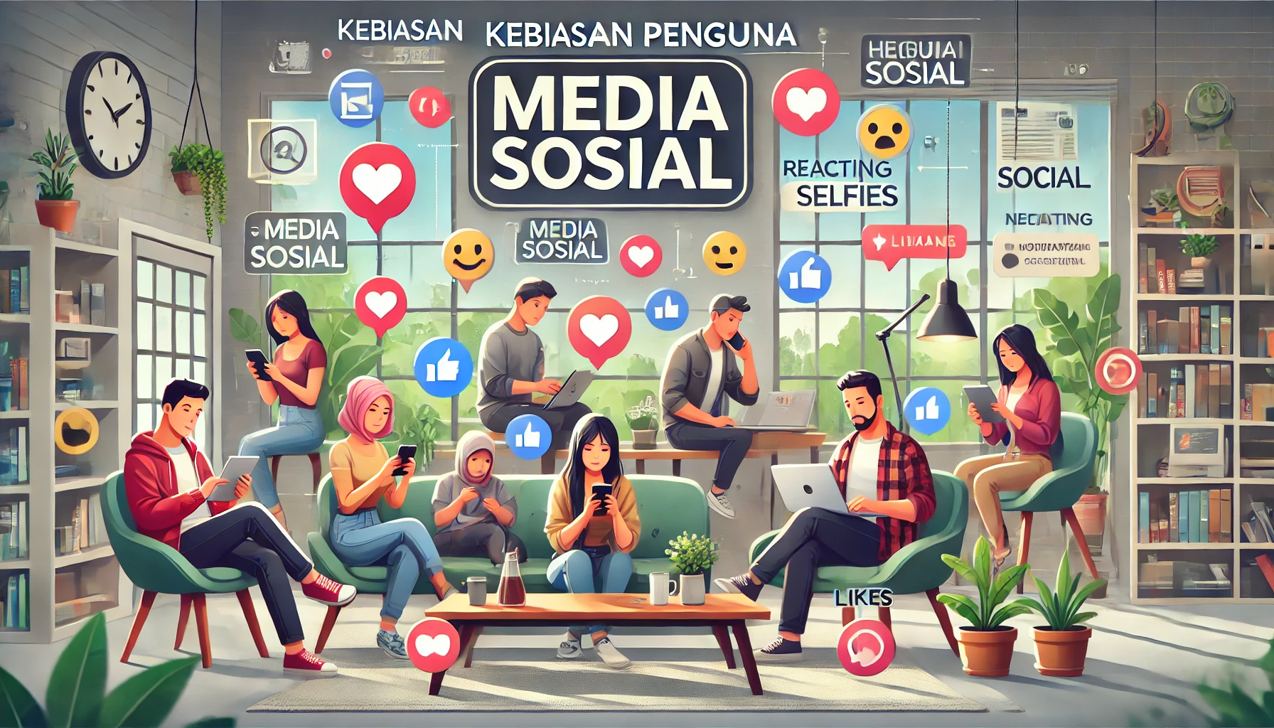 Kebiasaan Pengguna Media Sosial