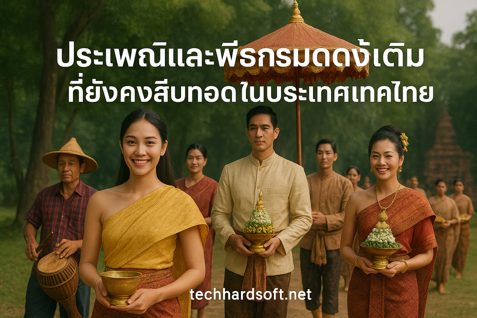 ประเพณีและพิธีกรรมดั้งเดิมที่ยังคงสืบทอดในประเทศไทย