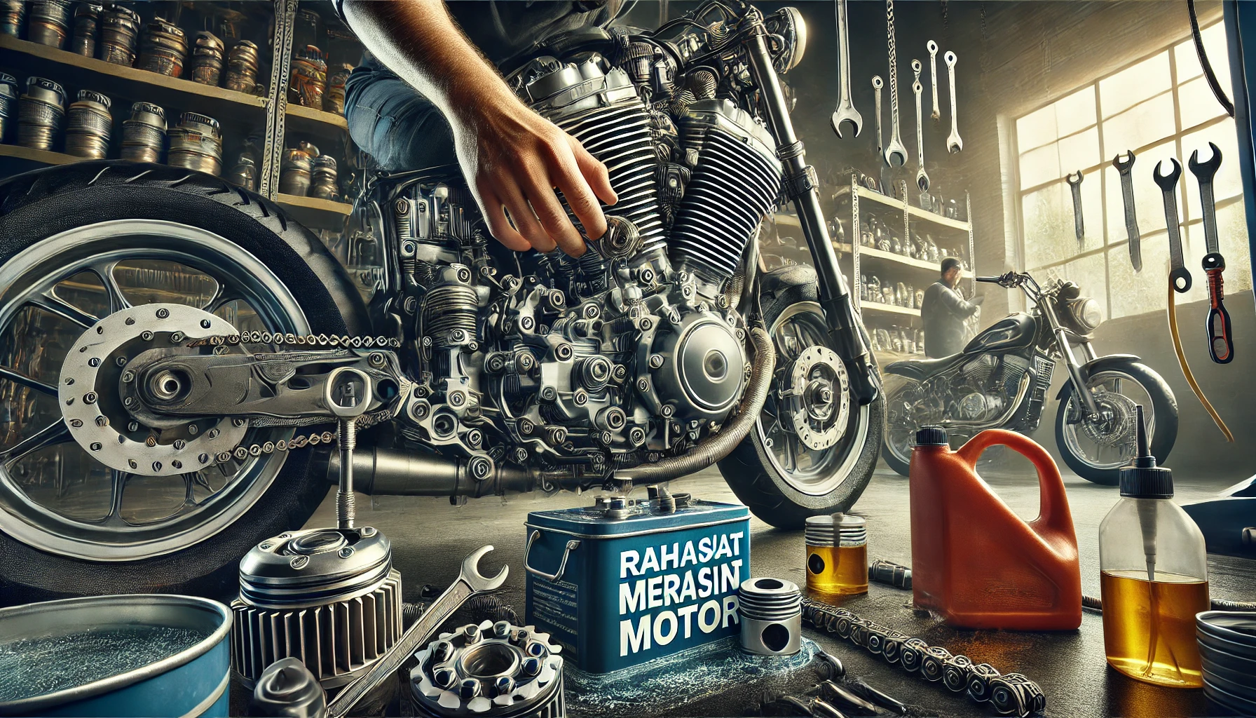 Rahasia Merawat Mesin Motor
