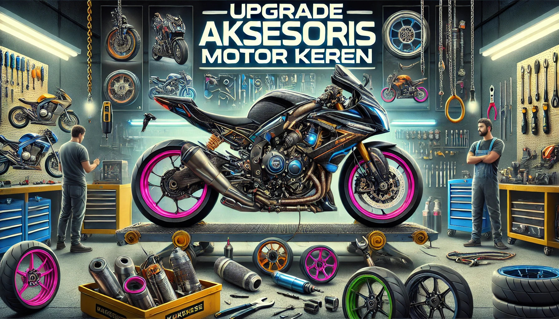 Upgrade Aksesoris Motor Keren