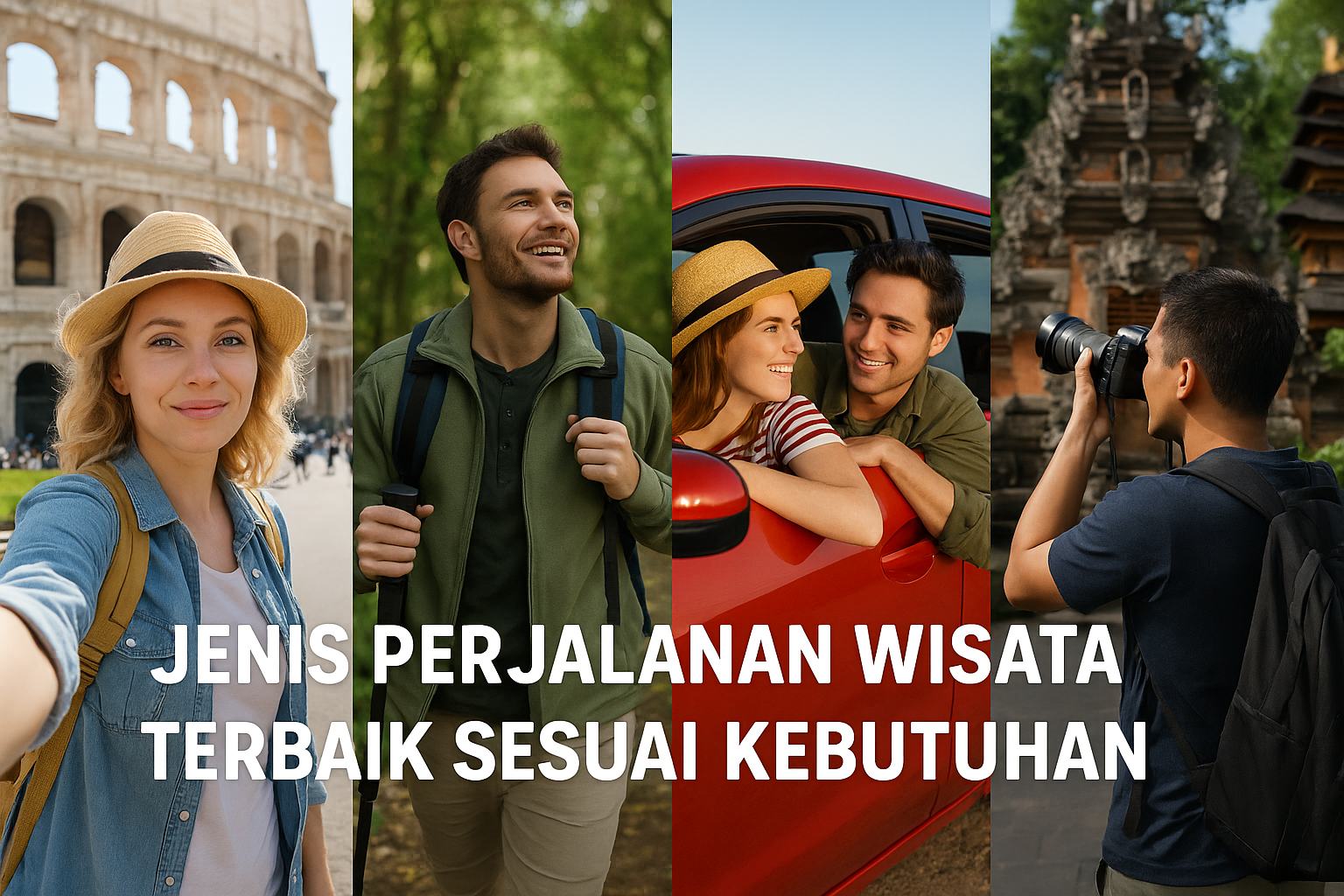 Jenis Perjalanan Wisata Terbaik Sesuai Kebutuhan