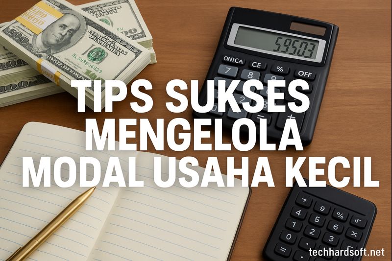 Tips Sukses Mengelola Modal Usaha Kecil