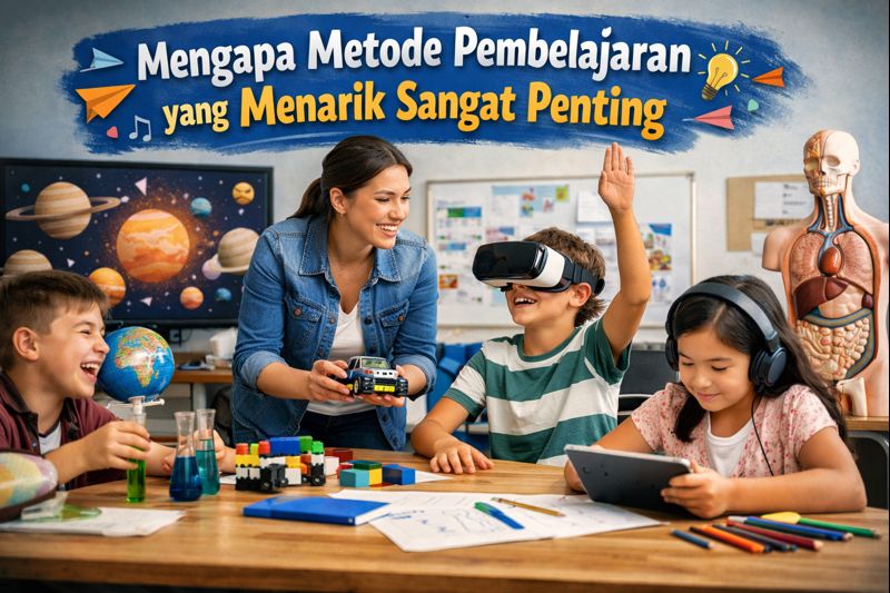 Mengapa Metode Pembelajaran yang Menarik Sangat Penting