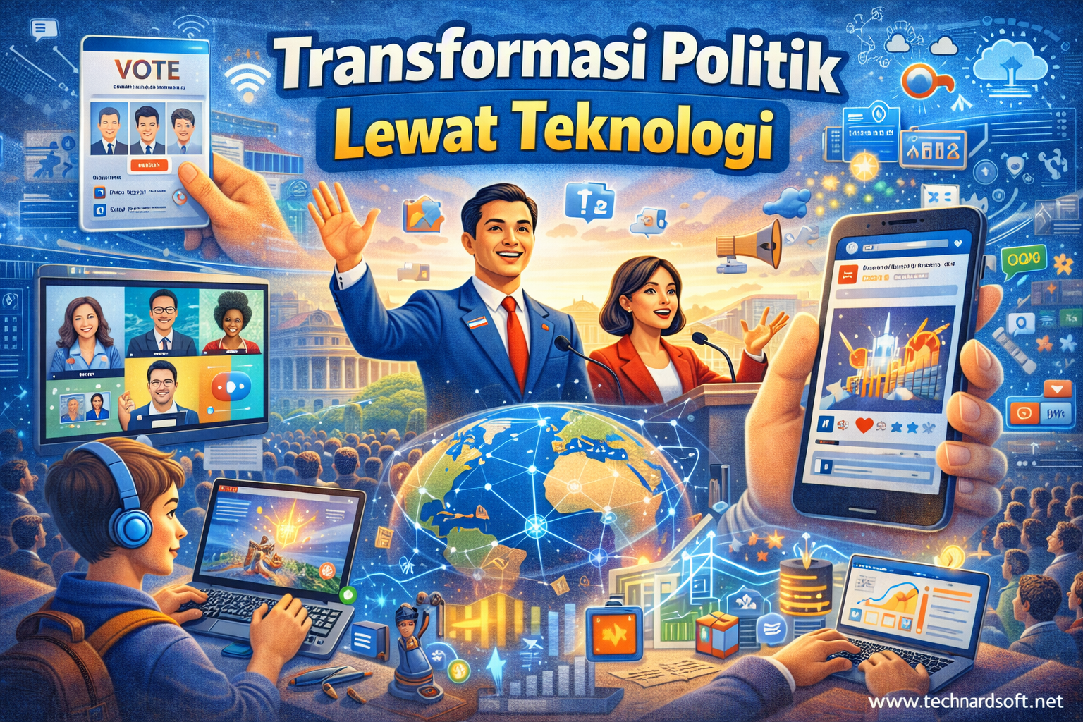 Transformasi Politik Lewat Teknologi