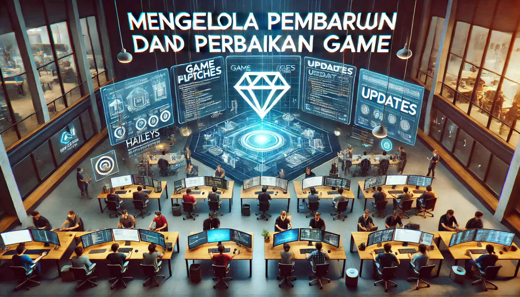 Mengelola Pembaruan dan Perbaikan Game