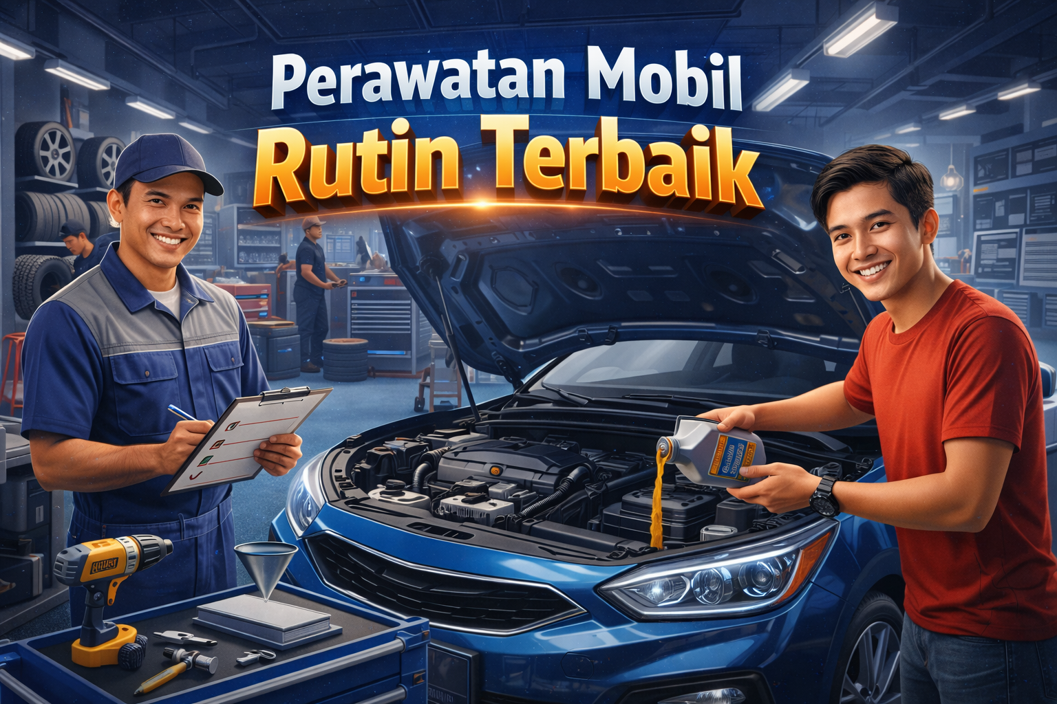 Perawatan Mobil Rutin Terbaik