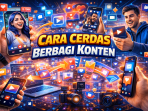 Cara Cerdas Berbagi Konten Cara Cerdas Berbagi Konten
