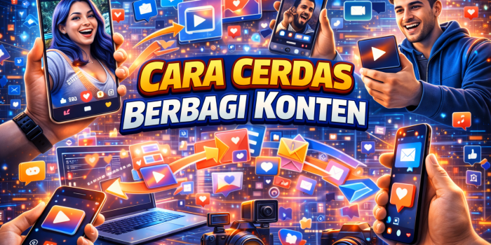 Cara Cerdas Berbagi Konten