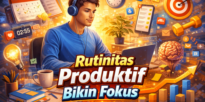 Rutinitas Produktif Bikin Fokus Rutinitas Produktif Bikin Fokus