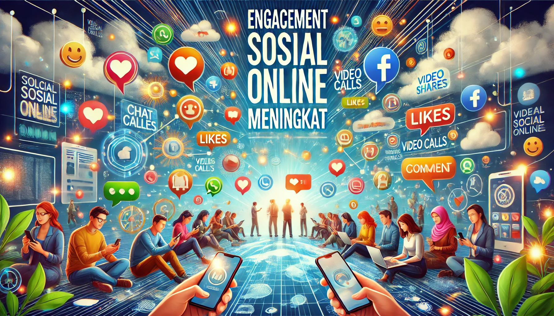 Engagement Sosial Online Meningkat